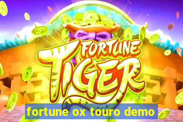 fortune ox touro demo